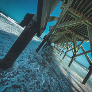 Crystal Pier Canvas Print #1