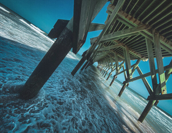 Crystal Pier Canvas Print #1