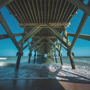 Crystal Pier Canvas Print #2