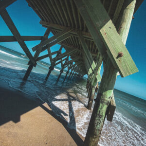 Crystal Pier Canvas Print #3