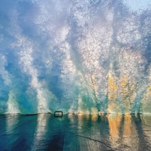 Petoskey Breakwall Canvas Print #2