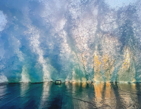 Petoskey Breakwall Canvas Print #2